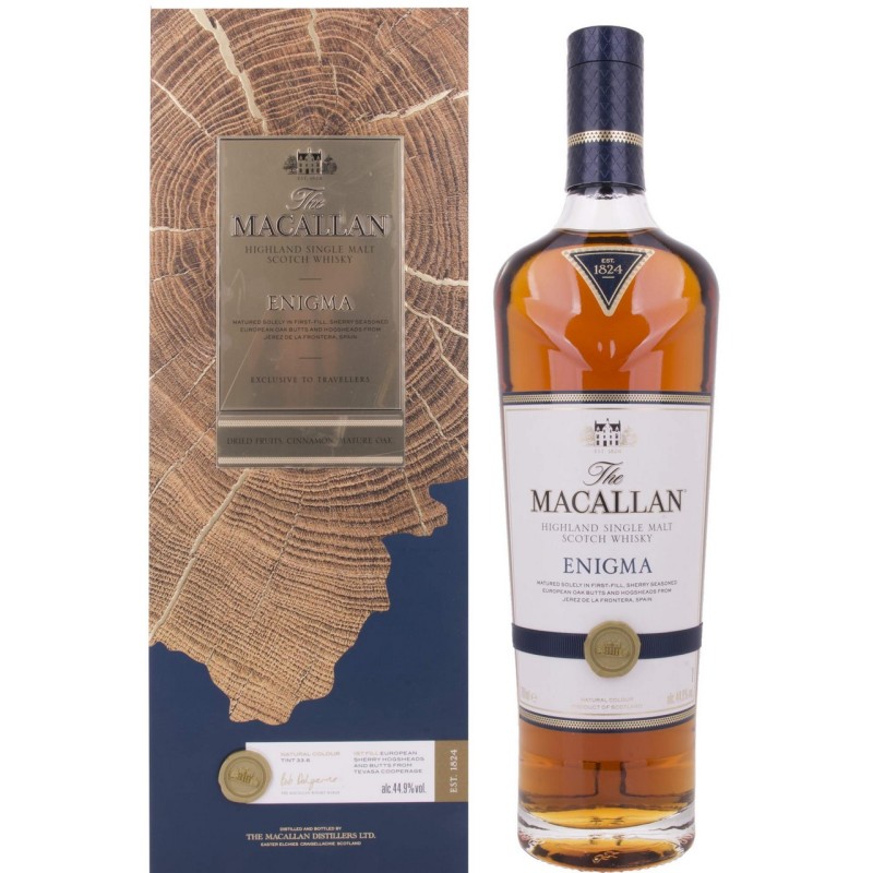 WHISKY MACALLAN ENIGMA  44,9% CL 70 BOX