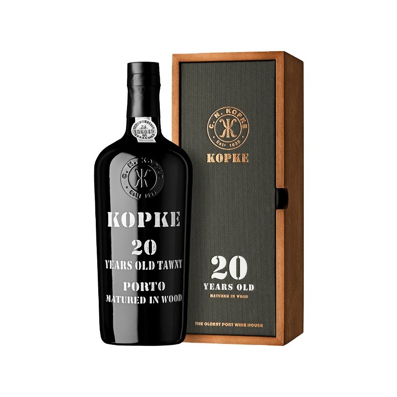 KOPKE 20 YO PORTO CL 75 OAK BOX