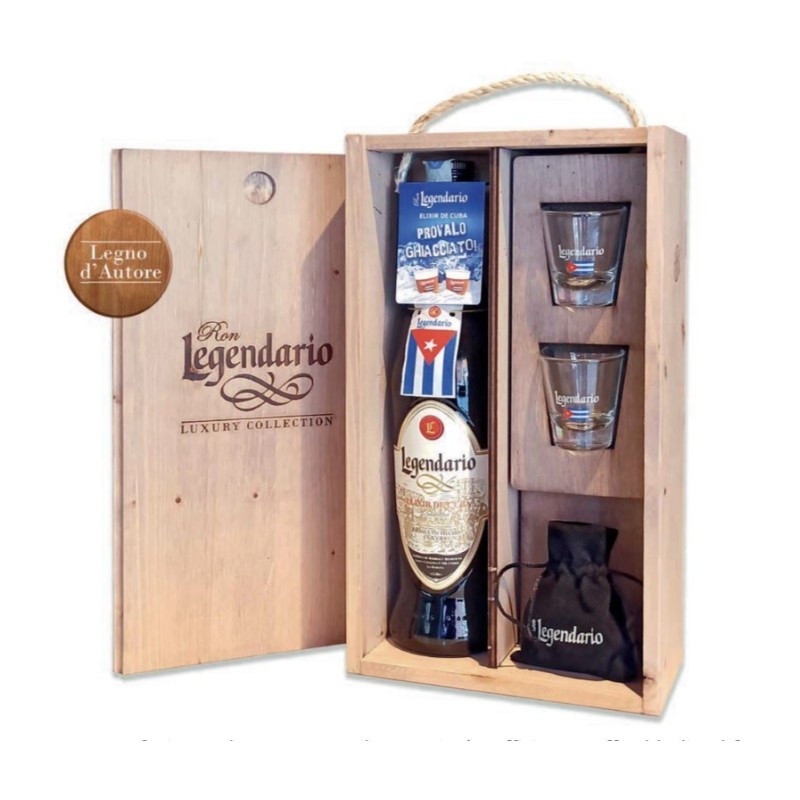 RON LEGENDARIO ELIXIR DE CUBA CL 70 CONF ICE CUBE