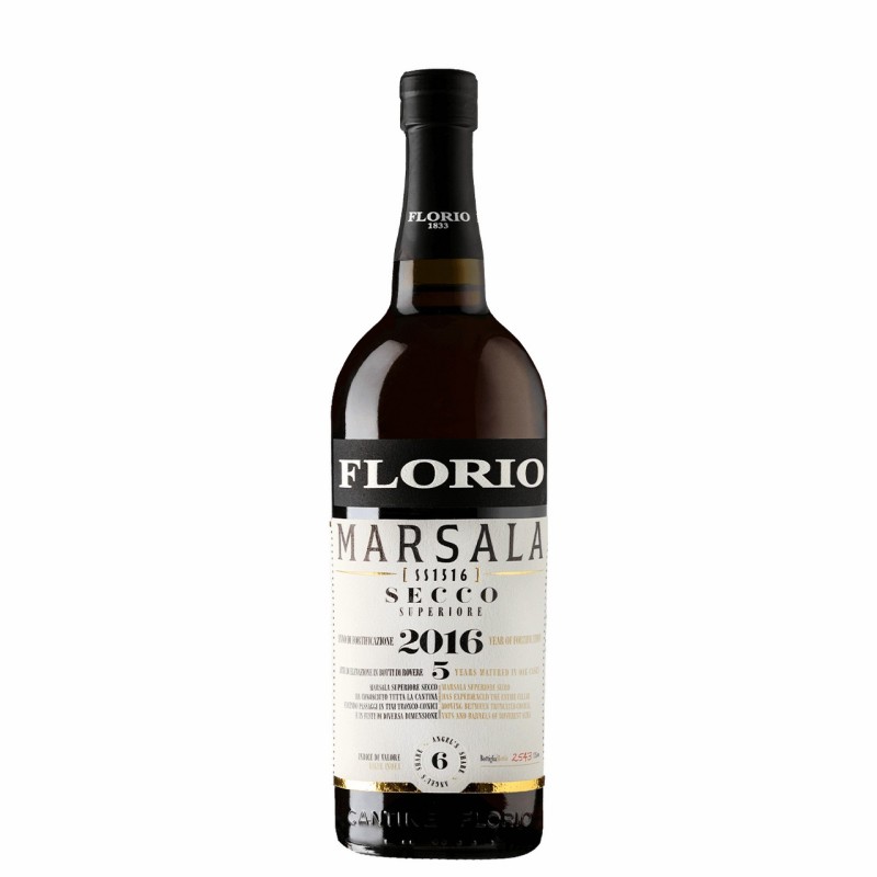 MARSALA SUPERIORE SECCO 2016 CL 75 FLORIO