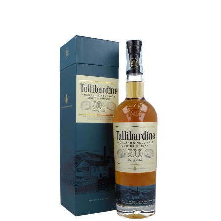 TULLIBARDINE 500 sherry cask  43° CL. 70