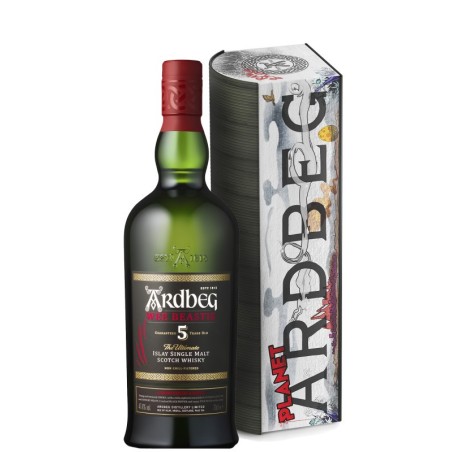 ARDBEG WHISKY 5 Y OLD WEE BEASTIE CL.70 ASTUCCIO