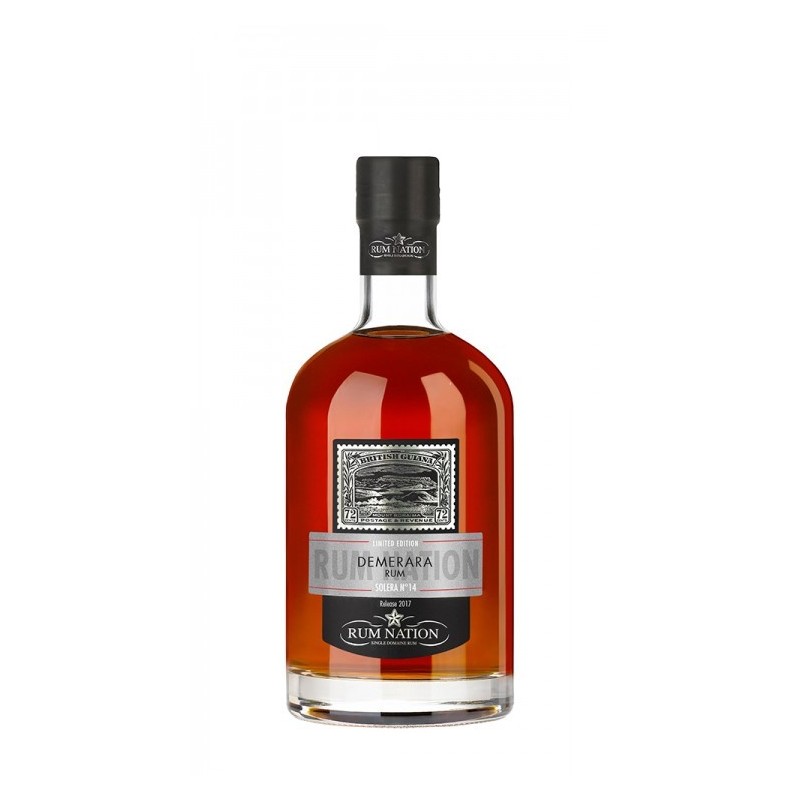 RUM NATION DEMERARA SOLERA NR 14 40° CL 70