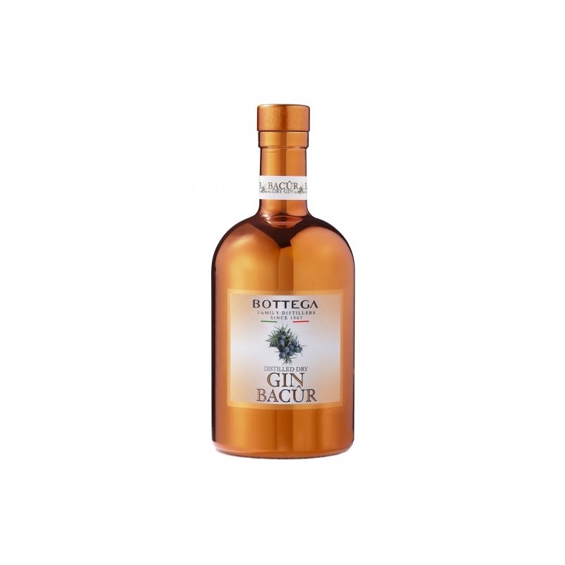 BACUR GIN 40° CL 50 BOTTEGA