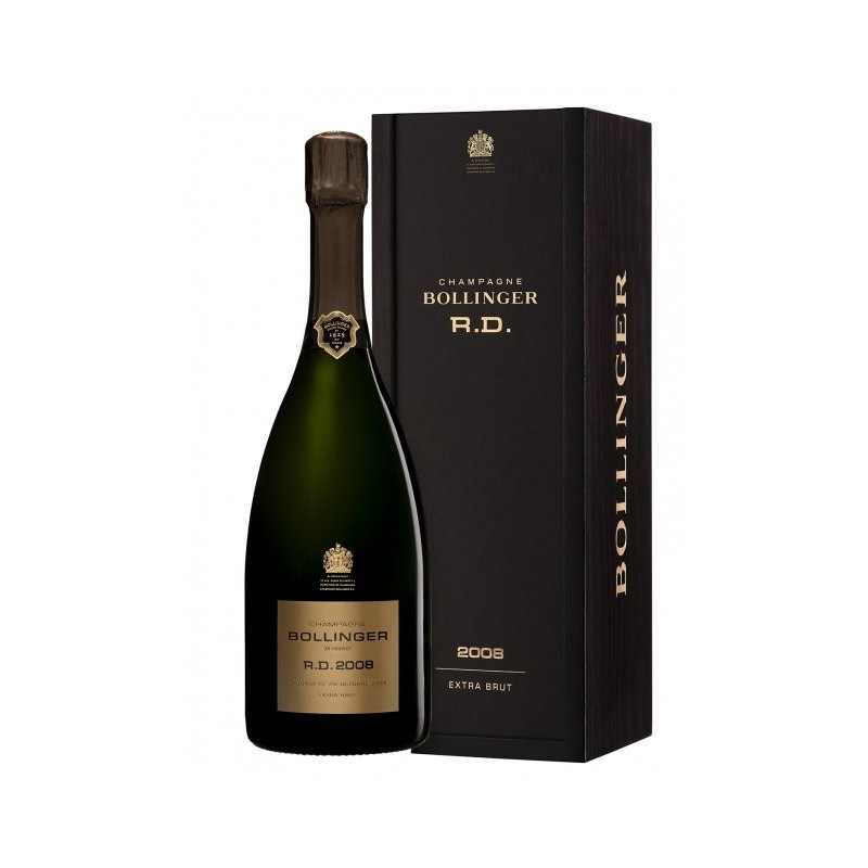 CHAMPAGNE BOLLINGER R.D. 2008  CL 75 ASTUCCIO