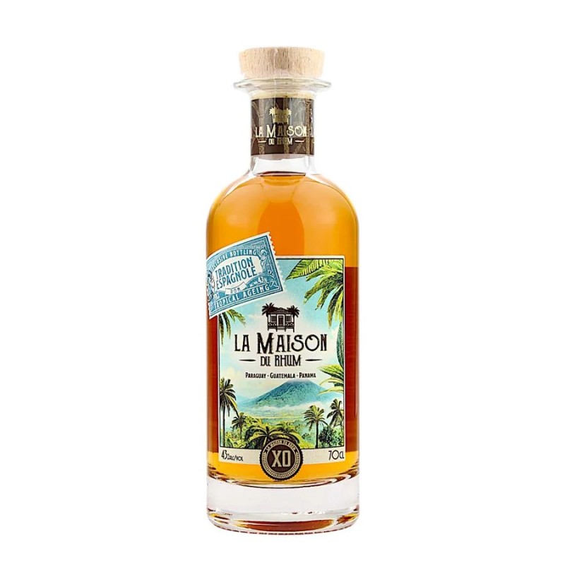 SPANISH STYLE XO RUM 43° CL 70 LA MAISON DU RUM