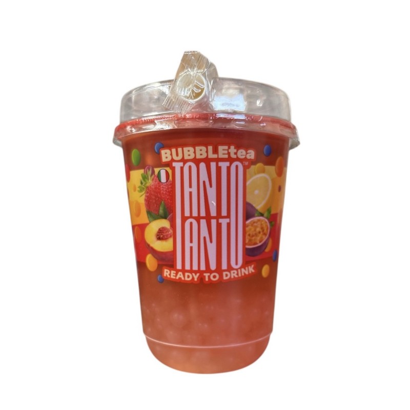 BUBBLE TEA FRAGOLA ML 450 READY TO DRINK