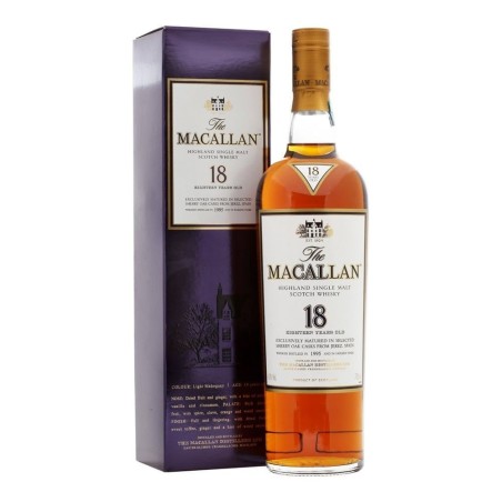 WHISKY MACALLAN 18 YO CL 70 1995 SHERRY OAK
