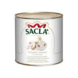 FUNGHI CHAMPIGNON TAGLIATI AL NATURALE KG 3 SACLA'