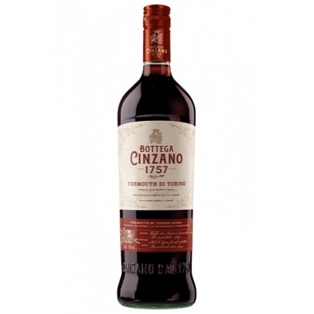 VERMOUTH BOTTEGA CINZANO ROSSO LT.1